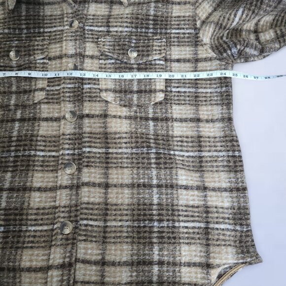 Joie Plaid Shacket - Size Extra Large - Picture 6 of 7